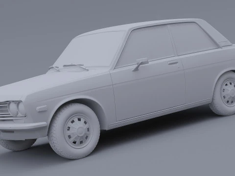 1970 Nissan Datsun 510 3D Model