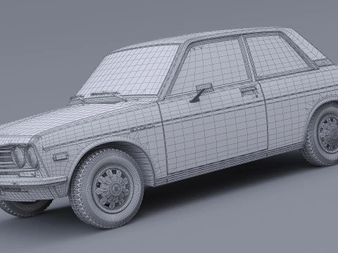 1970 Nissan Datsun 510 3D Model