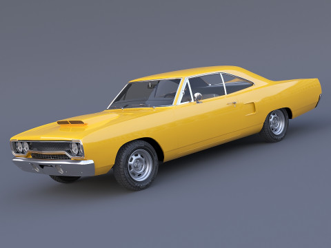 Plymouth Road Runner 1970 Modèle 3D