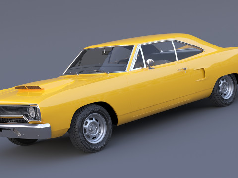 1970 Plymouth Road Runner 3D Model