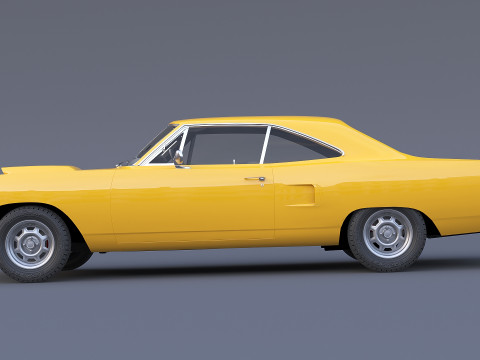 1970 Plymouth Road Runner 3D Model