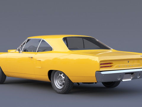 1970 Plymouth Road Runner 3D Model