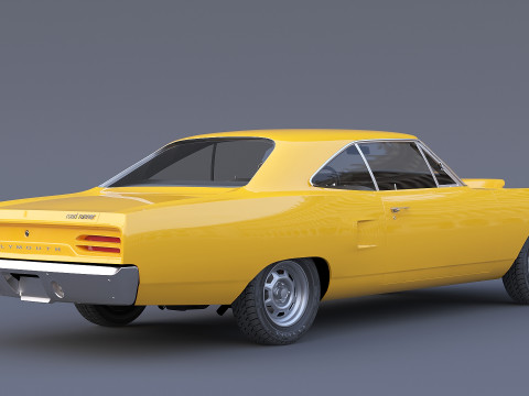 1970 Plymouth Road Runner 3D Model