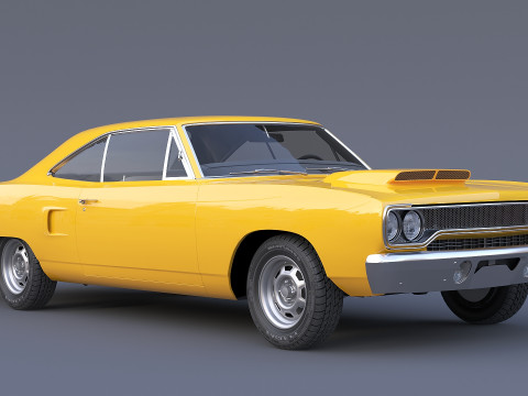 1970 Plymouth Road Runner 3D Model