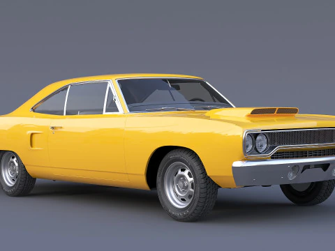 1970 Plymouth Road Runner 3D Model