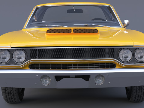 1970 Plymouth Road Runner 3D Model