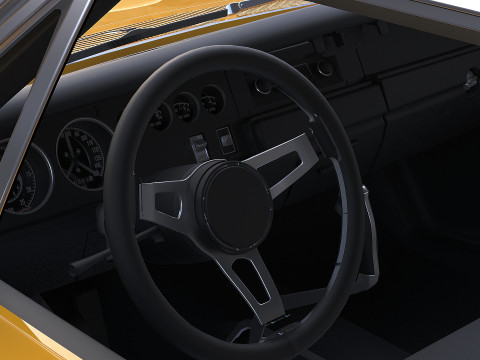1970 Plymouth Road Runner 3D Model