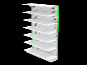 supermarket shelf 3D Model