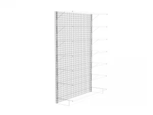 supermarket shelf 3D Model