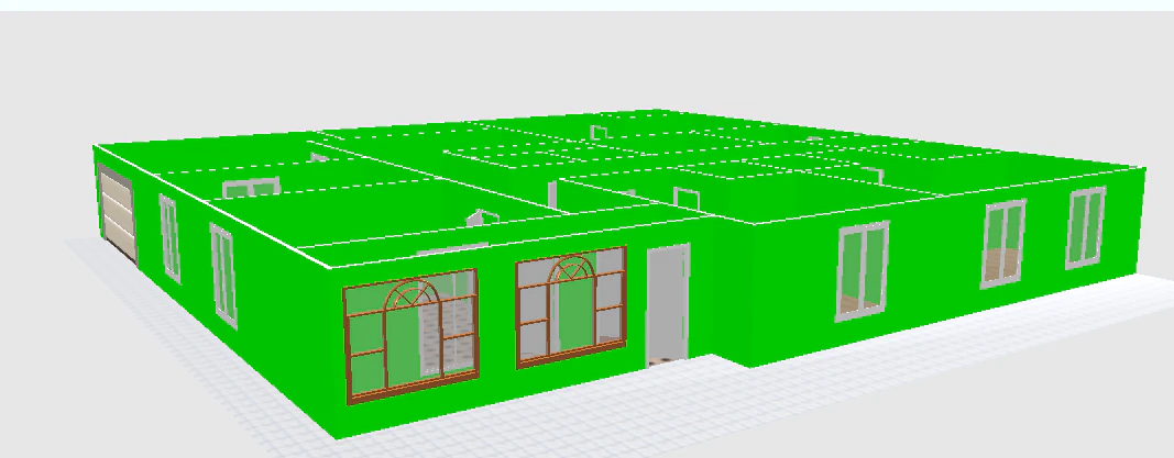 casa inacabada 3D Model .c4d .max .obj .3ds .fbx .stl .blend 