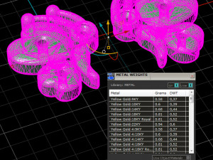 butterfly earring 3D Print Model