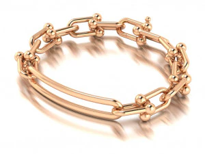 braccialetto a maglie 2 Modello di stampa 3D