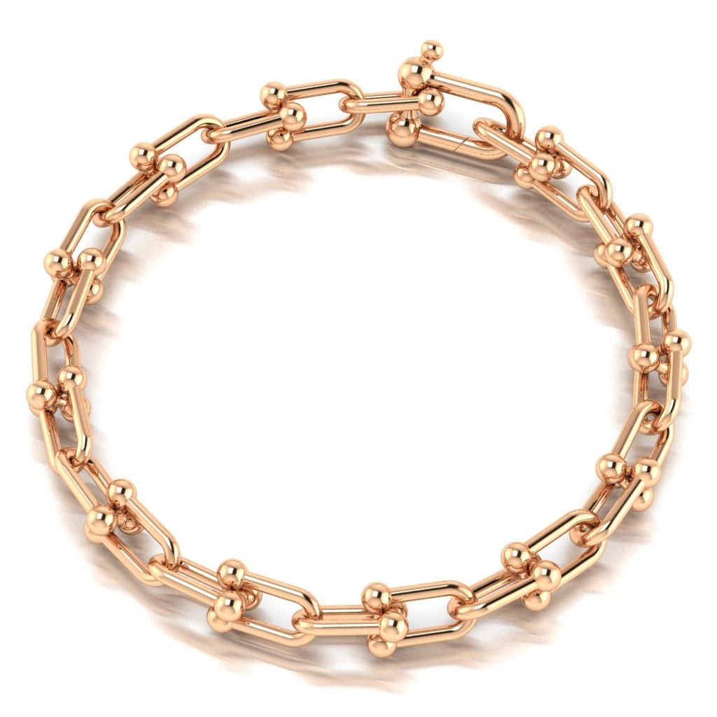 link bracelet 2 3D Print Model .c4d .max .obj .3ds .fbx .stl .blend 
