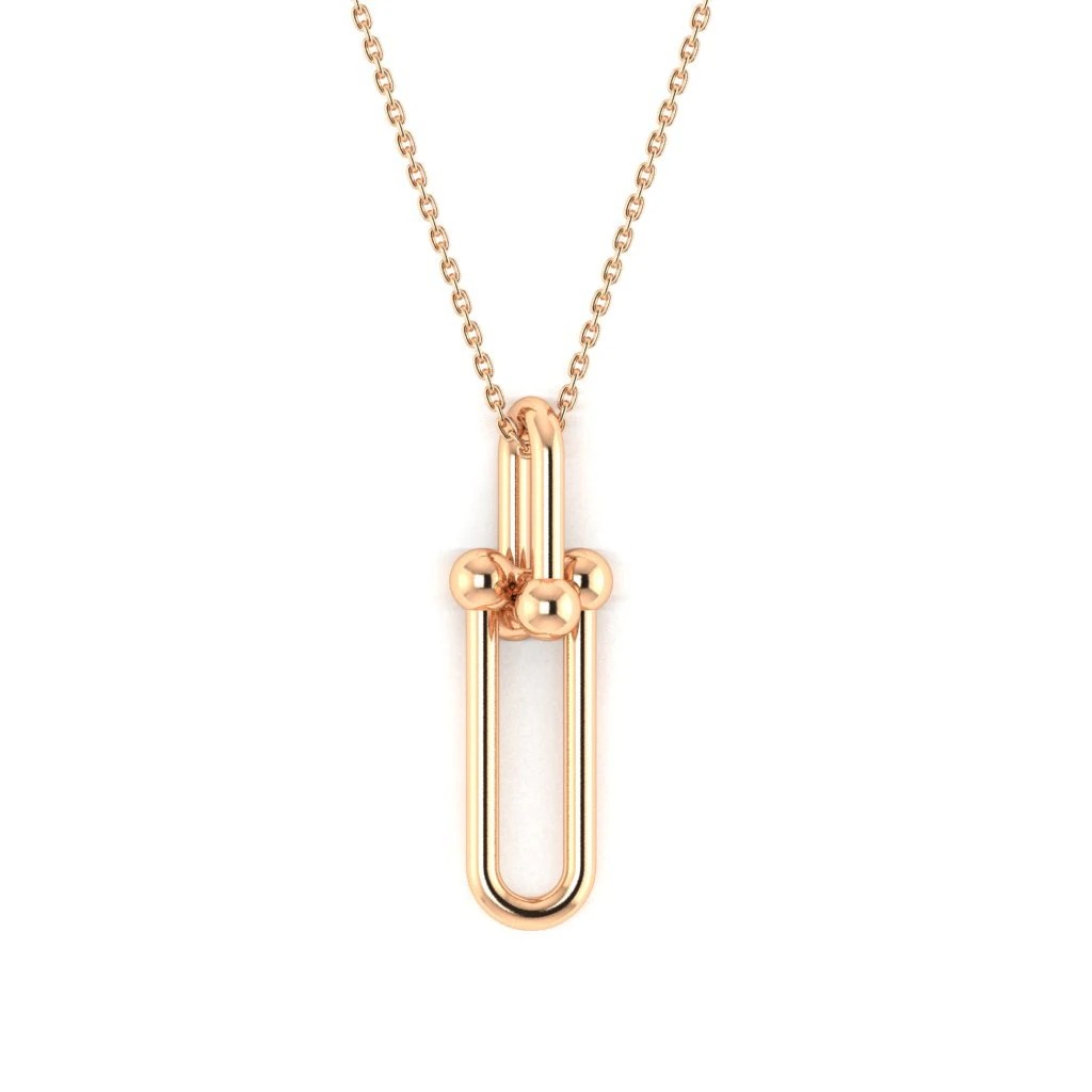 link pendant 3D Print Model .c4d .max .obj .3ds .fbx .stl .blend