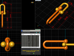 link pendant 3D प्रिंट मॉडल