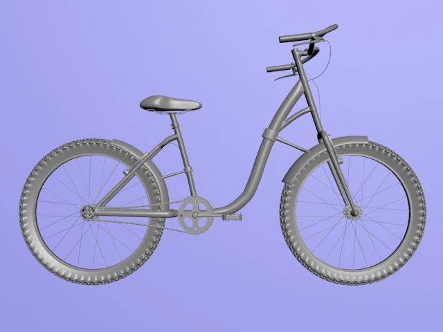 bicicletta Modello 3D .c4d .max .obj .3ds .fbx .stl .blend 