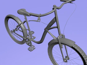 bicicletta Modello 3D