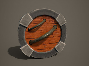 medieval shield 3D 모델