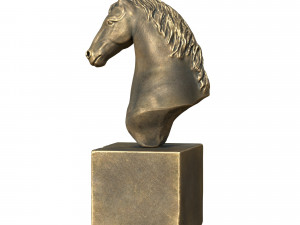 horse sculp low-poly 3D Model