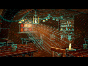 hand painted fantasy tavern assets 3D Model