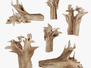 PSscanned Woodchips Pack 1 3D 模型
