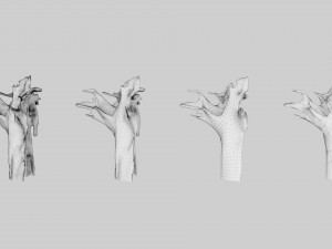 PSscanned Woodchips Pack 1 3D 模型