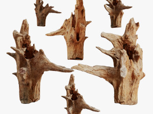 PSscanned Woodchips Pack 1 3D 模型