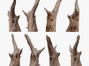 PSscanned Woodchips Pack 1 3D 模型