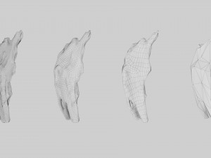 PSscanned Woodchips Pack 1 3D 模型