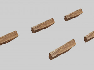 PSscanned Woodchips Pack 1 3D 模型