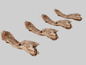 PSscanned Woodchips Pack 1 3D 模型
