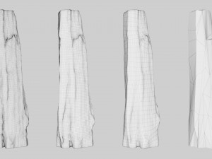 PSscanned Woodchips Pack 1 3D 模型
