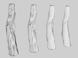 PSscanned Woodchips Pack 1 3D 模型
