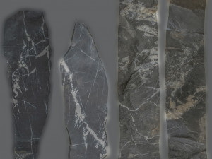 PSBlackMarble Scanned Pack1 3D Model