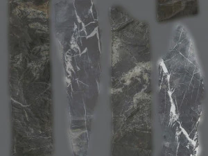 PSBlackMarble Scanned Pack1 3D Model
