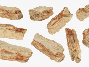 PSscanned stone pack 1 3D Model