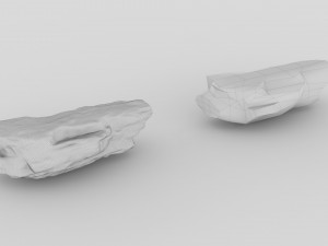 PSscanned stone pack 1 3D Model