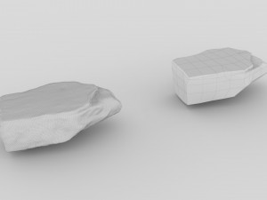 PSscanned stone pack 1 3D Model