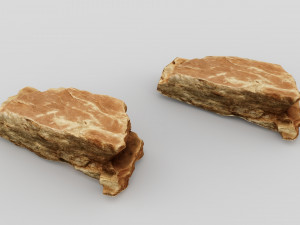 PSscanned stone pack 1 3D Model
