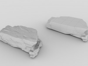 PSscanned stone pack 1 3D Model