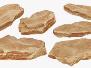 PSscanned stone pack 1 3D Model