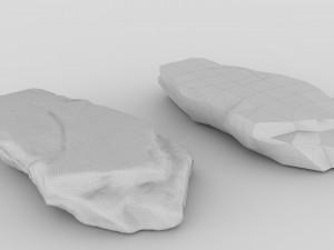 PSscanned stone pack 1 3D Model