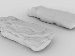 PSscanned stone pack 1 3D Model
