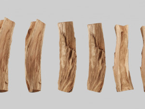 PSscanned Woodchips Pack 2 3D Model