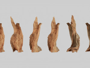 PSscanned Woodchips Pack 2 3D Model