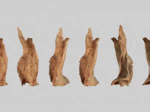 PSscanned Woodchips Pack 2 3D Model