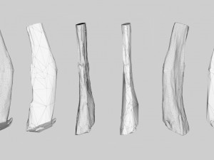 PSscanned Woodchips Pack 2 3D Model