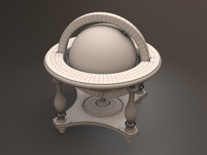 antique globe 3Dモデル