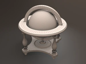 antique globe 3D Model