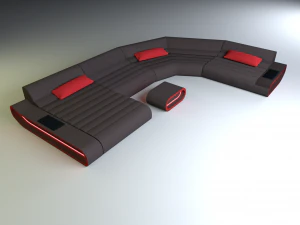 modern sofa 3D Model